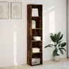 vidaXL Półka na książki dąb wędzony 40x30x189 cm materiał Podgląd zdjęcia produktu 3