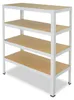 shelfplaza HOME 100x100x30 cm Étagère charges lourde en Voir les images du produit 5