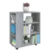 vidaXL Armoire à roulettes Gris Sonoma 60x35x75 cm Bois Voir les images du produit 5