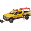 Bruder 02506 - Set bworld Life Guard Power Wagon, 1:16 Anteprima dell’immagine prodotto 2