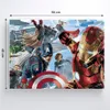 Peinture par numéros avec cadre Images à peindre - Avengers Voir les images du produit 3