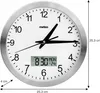Moderní nástěnné hodiny - Meteorologické hodiny s tichým Náhled obrázku produktu 6