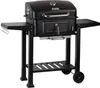 A black charcoal grill on a white background. Produktbild-Vorschau