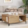 vidaXL Couchtisch Artisan-Eiche 80 x 80 x 36,5 cm Produktbild-Vorschau 4