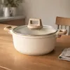 Kochtopf 24 cm mit Glasdeckel, 4,1 L, Granitbeschichtung, Produktbild-Vorschau 5