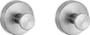 INF Haken mit Saugnapf, 2er Pack Silber Produktbild-Vorschau 1