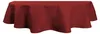 Tischdecke oval bordeaux 135x180 cm Leinenoptik Lotuseffekt Produktbild-Vorschau 1
