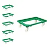 SparSet 6x Transportroller für Euroboxen 60x40cm mit Produktbild-Vorschau 4