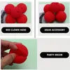 6 Stück Clownnasen aus Schaumstoff- Lustige Produktbild-Vorschau 5