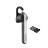 A Jabra STEALTH UC headset and its USB dongle are shown against a white background. Produktbild-Vorschau