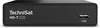 Front view of a black TechniSat HD-T 225 DVB T2 HD Receiver. Anteprima dell’immagine prodotto