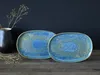 CreaTable, 21516, Yuki Grün-blau, Servierplatte 2tlg, Produktbild-Vorschau 4