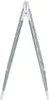 A silver and white foldable drying rack. Anteprima dell’immagine prodotto