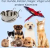 2er Set Edelstahlnapf zum Einhängen 0,60 L mit Produktbild-Vorschau 3