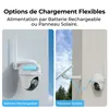 Reolink Argus PT+Solarpanel, 2K+ 5MP PT caméra de Voir les images du produit 9
