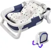 Baby Badewanne Faltbare Babybadewanne mit Thermometer, Produktbild-Vorschau 3