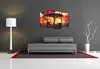 Obraz na plátne Afrika Savána 4-dielny 130x80 cm Náhľad obrázku produktu 2