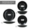 18pcs Set d'assiettes Panther noir 6 personnes Voir les images du produit 6
