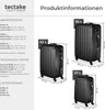 Sada 3 pevných cestovných kufrov Náhľad obrázku produktu 5