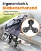 Einkaufstrolley klappbar mit Kühlfach 55 L – Shopping Produktbild-Vorschau 8