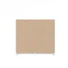 The back of a white cabinet with a brown backing board is shown against a white background. Produktbild-Vorschau