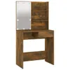 A makeup vanity with a mirror and shelves. Náhľad obrázku produktu