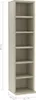 vidaXL Armoire CD Chêne Sonoma 21x20x88 cm Bois composite Voir les images du produit 8