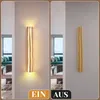 Applique murale LED ZMH pour intérieur, bois, 80 cm, lampe Voir les images du produit 5