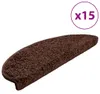 vidaXL Podkładki pod nogi 15 szt. 65x21x4 cm brązowe Podgląd zdjęcia produktu 1