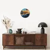Wanduhr - Rund - Glasuhr - Kanal Boot Amsterdam Wasser - Produktbild-Vorschau 7