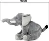 Peluche douce Deuba élephant doudou animaux jouet enfant Voir les images du produit 3