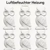 6 Luftbefeuchter Heizung Eule Keramik Heizkörper Verdunster Produktbild-Vorschau 1