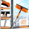 Nettoyeur de vitres professionnel, raclette de douche 2en1 Voir les images du produit 10