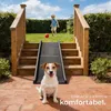 tectake® Hunderampe Paw Step klappbar und rutschfest 155 x Produktbild-Vorschau 8
