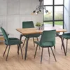 Halmar Essensstuhl K404 - dunkelgrün / schwarz Produktbild-Vorschau 15