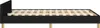 vidaXL Bettgestell ohne Matratze Schwarz 120x200 cm Stoff Produktbild-Vorschau 5