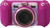 A pink VTech Kidizoom Duo Pro digital camera is shown from the front against a white background. Produktbild-Vorschau