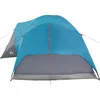 vidaXL Tenda familiare con ventilazione 8 persone Blu Anteprima dell’immagine prodotto 8