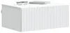vidaXL Comodino da parete bianco 49 x 34,5 x 20 cm in Anteprima dell’immagine prodotto 3