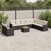 The Living Store 11-tlg. Garten-Sofagarnitur mit Kissen Produktbild-Vorschau 2