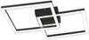 ZMH LED Deckenleuchte Schlafzimmer 24W Schwarz Produktbild-Vorschau 5