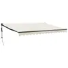 Tenda da sole elettrica con manovella VidaXL, color crema, Anteprima dell’immagine prodotto 1