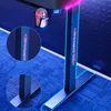Eckschreibtisch Gaming Tisch L-Form RGB LED Computertisch Produktbild-Vorschau 4