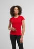 Build Your Brand Kurzarm-T-Shirt für Frauen Parog rot M Produktbild-Vorschau 3