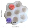 Blumen-Silikonform für Kuchen, Schokolade, Seife, 3D-Rose, Produktbild-Vorschau 7
