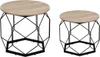 WOLTU Couchtisch 2er Set, mit runder Tischplatte, aus Produktbild-Vorschau 8