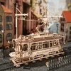RoboTime 3D puzzle mécanique en bois Tram Voir les images du produit 5