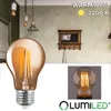 LUMILED 6x E27 LED žiarovky Vintage Edison A60 6W Nahrádza Náhľad obrázku produktu 2