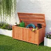 Wiltec cassetta da giardino in legno 127 x 55 x 60 cm Anteprima dell’immagine prodotto 7