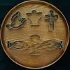 10er Set Kommunion Ausstechformen Taube Fisch Engel Kreuz Produktbild-Vorschau 6